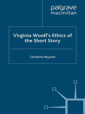 cover image of Virginia Woolf's Ethics of the Short Story